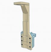 Wham Bam Mutant V2 İçin Cakewalk 3D Tutucu Plastik Aparat - 3