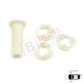 Renault Megane 2 Scenic 2 için Sol veya Sağ Yan Kapı Elektrikli Katlanır Ayna Motor Aktüatör Desteği Tamir Seti thumbnail 1