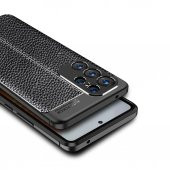 Samsung Galaxy S23 Ultra Kılıf Deri Tarzı Niss Silikon Case Kapak - 6