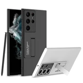 Samsung Galaxy S23 Ultra Kılıf Standlı Ays Kapak thumbnail 4