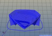 Batman Vs Superman Logosu - Yan Seçin Plastik Aparat - 4