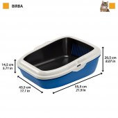 Ferplast Birba Elekli Açık Kedi Tuvaleti - 2