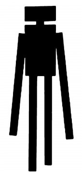Enderman Şablon Plastik Aparat - 1