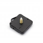 1 Adet Duvar Saati Mekanizması , Askılı ,  Şaft Uzunluğu 16 mm , Sessiz - 6
