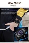 Erkek Kol Saati Analog Dijital Spor Moda Trend 8051s Saat - 3
