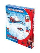 Spiderman Örümcek Adam Katlanabilir Çocuk Ders Çalışma Masası ve Sandalye - 2