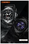 Erkek Kol Saati Analog Dijital Spor Moda Trend 8051s Saat - 6