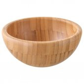 IKEA Blanda Matt Ahşap Servis Kasesi - Bambu - 12 cm Çap - 1