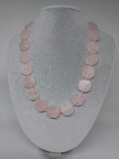 Pembe Kuvars Taşı Sekizgen Şekilli (Klipsli) (35685) thumbnail 1