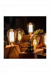 St64 4 watt Rustik Dekoratif Led Ampul 5li Paket - 2