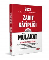 Zabıt Katipliği Mülakat Sınavına Hazırlık Kitabı Data Yayınları - 1