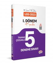 8. Sınıf LGS 1. Dönem Tamamı Çözümlü 5 Fasikül Deneme Sınavı Editör Yayınları - 1