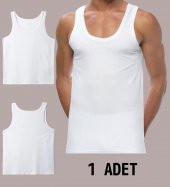 ERKEK 100 PAMUK ASKILI KLASİK ATLET - 2