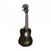 STAGG US-NIGHT (SOPRANO UKULELE BLACK+BAG) - 1