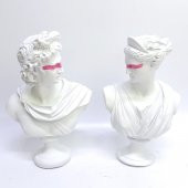 AFRODİT VE APOLLON İKİLİ HEYKEL TAKIM HK139-11 thumbnail 1