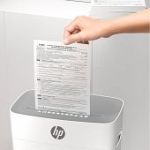 HP OneShred 8CC Evrak İmha Makinesi / Kağıt Kırpma Makinesi - Çapraz/konfeti kesim -5mm x 18mm-15lt - 5