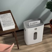 HP OneShred 8CC Evrak İmha Makinesi / Kağıt Kırpma Makinesi - Çapraz/konfeti kesim -5mm x 18mm-15lt - 9