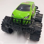 Dev Tekerlekli Jumbo Arazi Aracı 4x4 OffRoad Canavar Jeep 47x36cm Monster Fonksiyonsuz Oyuncak Araba - 2