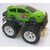 Dev Tekerlekli Jumbo Arazi Aracı 4x4 OffRoad Canavar Jeep 47x36cm Monster Fonksiyonsuz Oyuncak Araba - 5