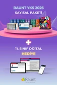 Raunt 11. Sınıf SAY Dijital  YKS 2026 SAY 51 Kitap Mobil/Web Yapay Zekalı Üniversiteye Hazırlık Seti - 1