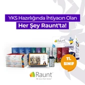 Raunt 11. Sınıf SAYISAL Hazırlık Paketi (YKS 2026)  Koçluk, 39 Parça Yayın Seti ve 17 Deneme thumbnail 1