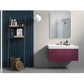 Cerastyle Turkuaz Sharp Etajerli Lavabo 100x48 Cm - 2