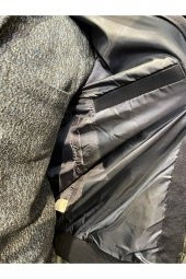 BLUESMODA ASTARLI CEPLİ FERMUARLI ÇELİK ÖRGÜ CEKET HIRKA - 3