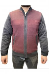 BLUESMODA ASTARLI CEPLİ FERMUARLI ÇELİK ÖRGÜ CEKET HIRKA - 1