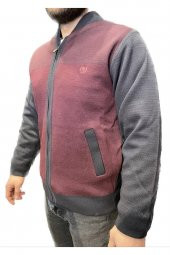 BLUESMODA ASTARLI CEPLİ FERMUARLI ÇELİK ÖRGÜ CEKET HIRKA - 2