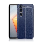 Gpack Samsung Galaxy S23 Kılıf Niss Silikon Deri Görünümlü Kamera Korumalı - 3