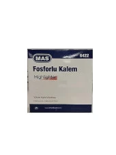 MAS FOSFORLU KALEM 6422 PEMBE 12 LI - 1