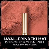 L'Oréal Paris Colors of Worth Color Riche Intense Volume Matte Ruj - 500 Beige Freedom - 4
