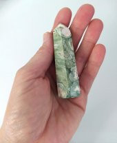 Doğal Değerli Casper Taşı Piramit Kütle Dikit Nokta Şifa Taşı Çakra Ev Dekorasyon  Hediye thumbnail 2