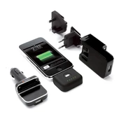 Griffin PowerDuo Reserve iPhone 4S/4 PowerBank Harici Şarj Cihazı (Ev+Araç) thumbnail 1