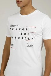 Kınetıx 2M Sn995 Brıan Slogan T-Shırt 2Fx - 3