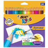 Bic Kuru Boya Karton Kutu Aquarell 24 Renk 8575633 - 1