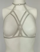 ASM1144 Kadın Gri Bralet Büstier Sütyen - 2