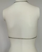 ASM1144 Kadın Gri Bralet Büstier Sütyen - 6