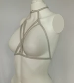 ASM1144 Kadın Gri Bralet Büstier Sütyen - 4