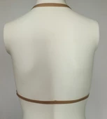 ASM1143 Kadın Sütlü Kahve Bralet Büstier Sütyen thumbnail 4