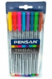 Triball 8 Renk Tükenmez Kalem Seti - 1