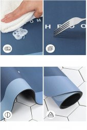 Sihirli Su Emici Kaydırmaz Banyo Paspası Banyo Ayak Matı - 3