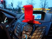 Ford Fiesta Mk6 / 7 (Cd Yuvası) İçin Gripping Akıllı Telefon Tutucu Plastik Aparat - 1