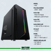 Ramtech DG85 İ5-3470 120SSD 320HDD 8GB Ram R7 240/4 Oyuncu PC thumbnail 4