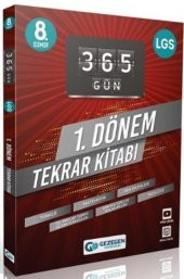 8. Sınıf Tüm Dersler 365 Gün 1. Dönem Tekrar Kitabı Gezegen Yayıncılık - 1