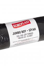 Eko. Endüstriyel Çöp Torbası, Jumbo, Siyah - 2
