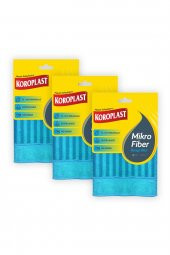 Koroplast Mikrofiber Banyo Bezi 2 Adet - 3lü - 1