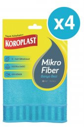 KOROPLAST Mikrofiber Banyo Bezi 2Li X 4 Paket - 1