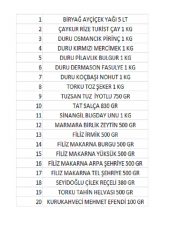 biryağ 5lt çaykur duru bakliyat ramazan gıda erzak paketi 20parça - 2