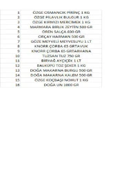 KOMİLİ Ramazan Kumanya Gıda Erzak Kolisi Ekonomik 16 Parça - 2